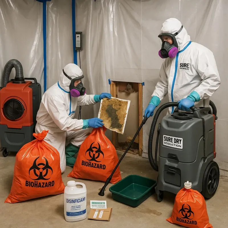 Contaminated Water Handling Protocols process in Quincy, MI
