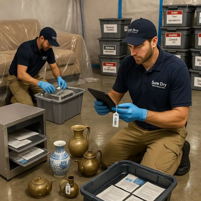 Content Protection and Restoration process in Quincy, MI