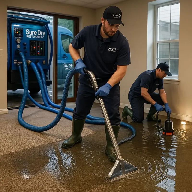 Water Extraction and Removal process in Quincy, MI